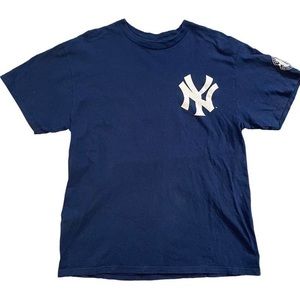 Derek Jeter Majestic New York Yankees World Series T-shirt